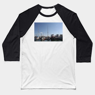 Boats at Rest, Winthrop Yacht Club Baseball T-Shirt